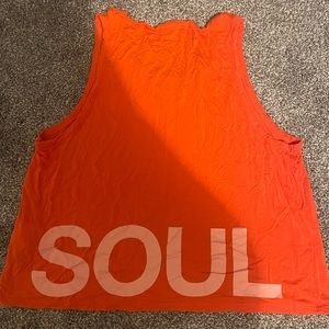 Like New Condition, Soul Cycle cropped tank, Size M